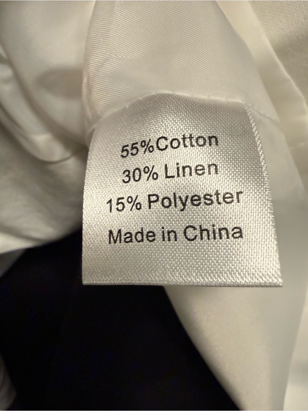 White linen vest - Picture 4 of 4